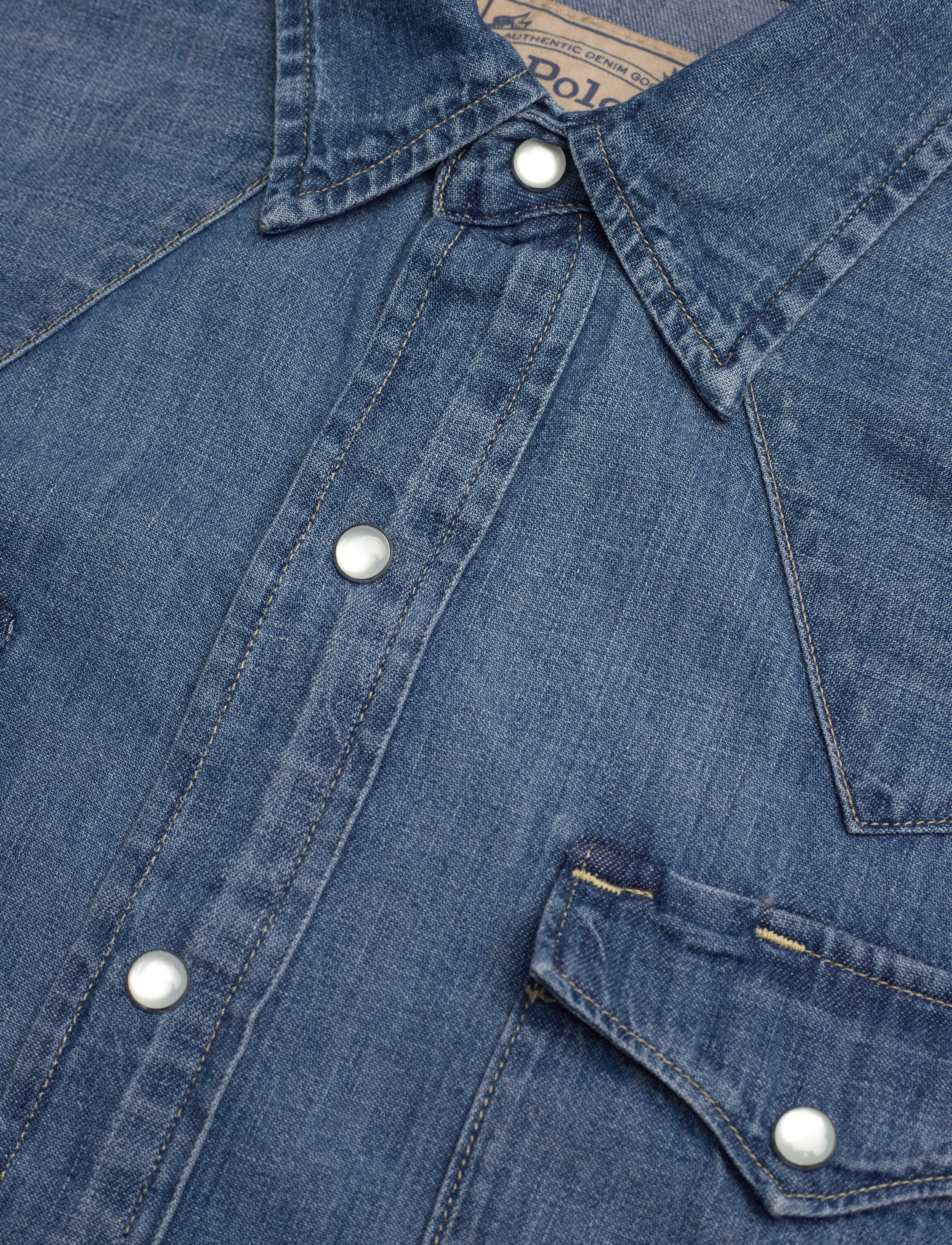 Polo Ralph Lauren - Denim Western Shirt - canaria wash - 2