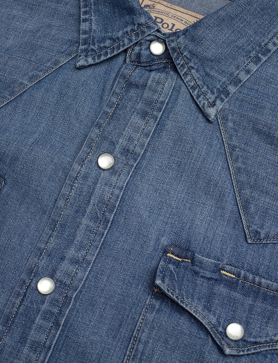 Polo Ralph Lauren - Denim Western Shirt - canaria wash - 2