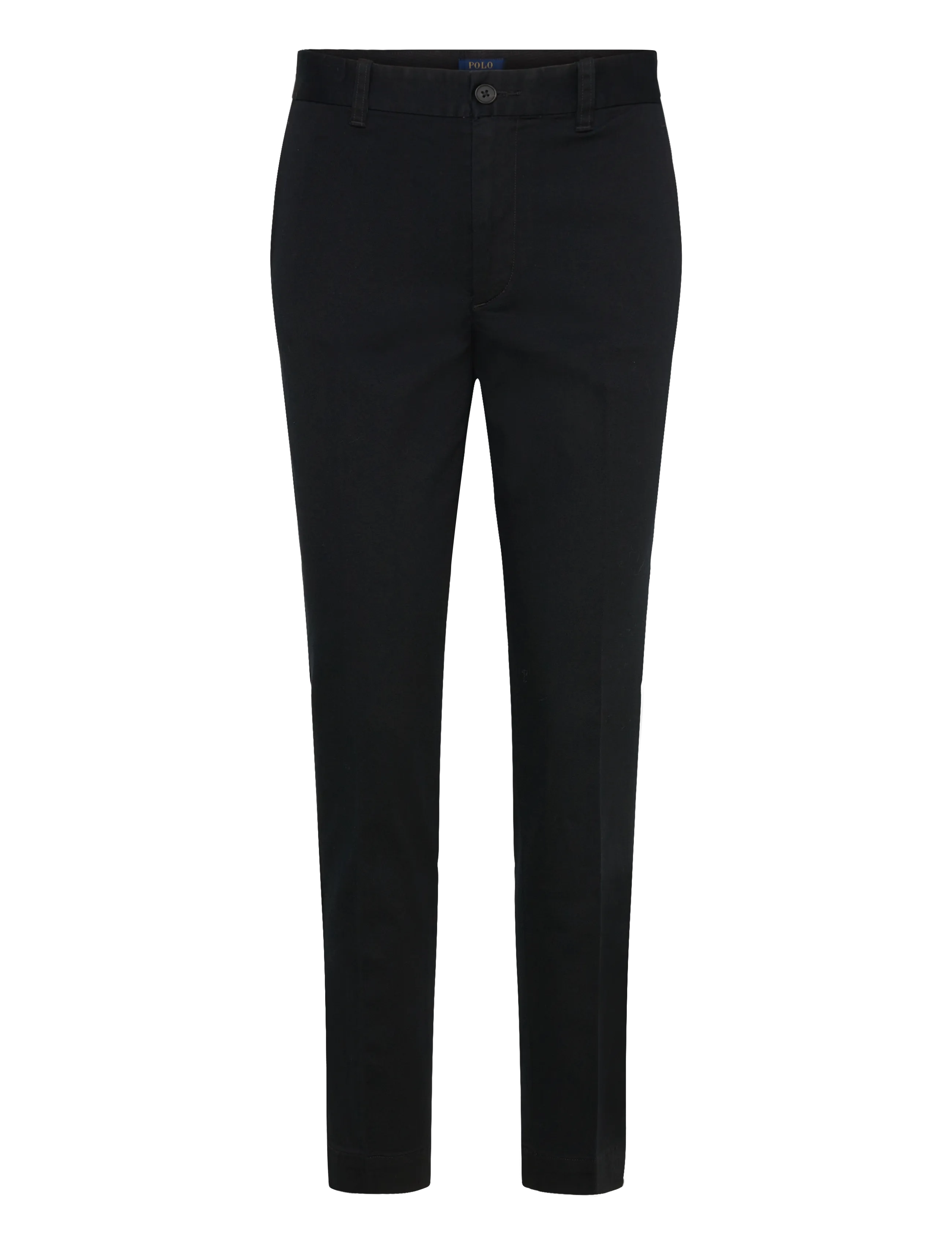 Polo Ralph Lauren Cropped Slim Fit Twill Chino Pant - Polo Ralph Lauren - BLACK / black