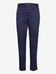 Cropped Slim Fit Twill Chino Pant - NEWPORT NAVY