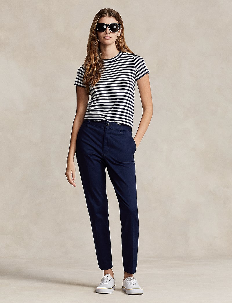 Polo Ralph Lauren - Cropped Slim Fit Twill Chino Pant - chinos - newport navy - 0