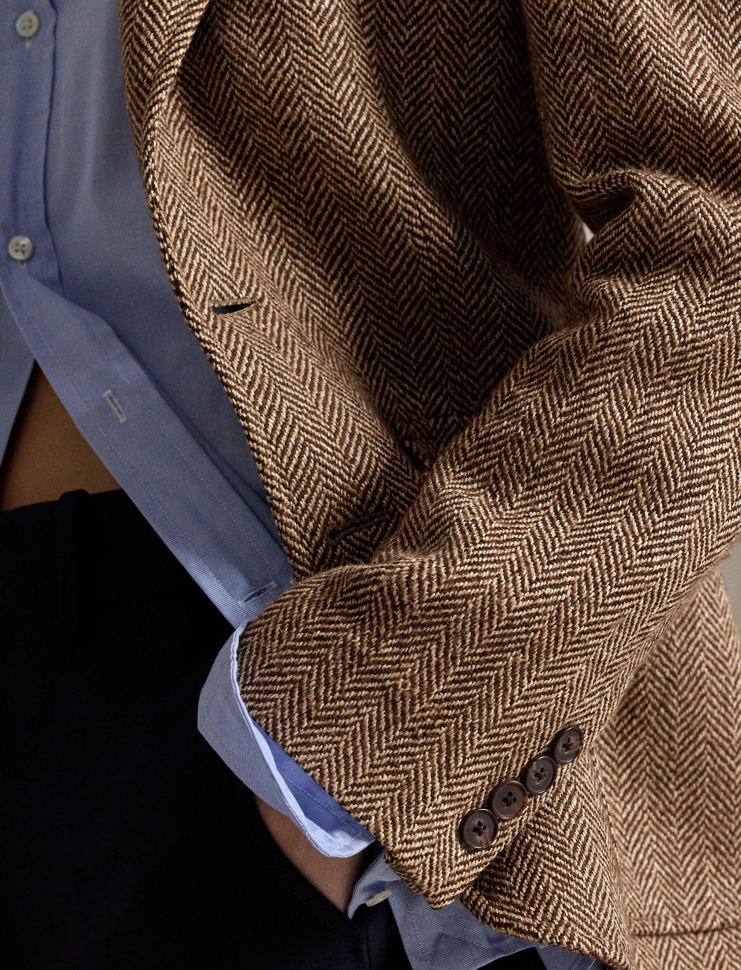 Polo Ralph Lauren Single-Breasted Herringbone Blazer – bild 9