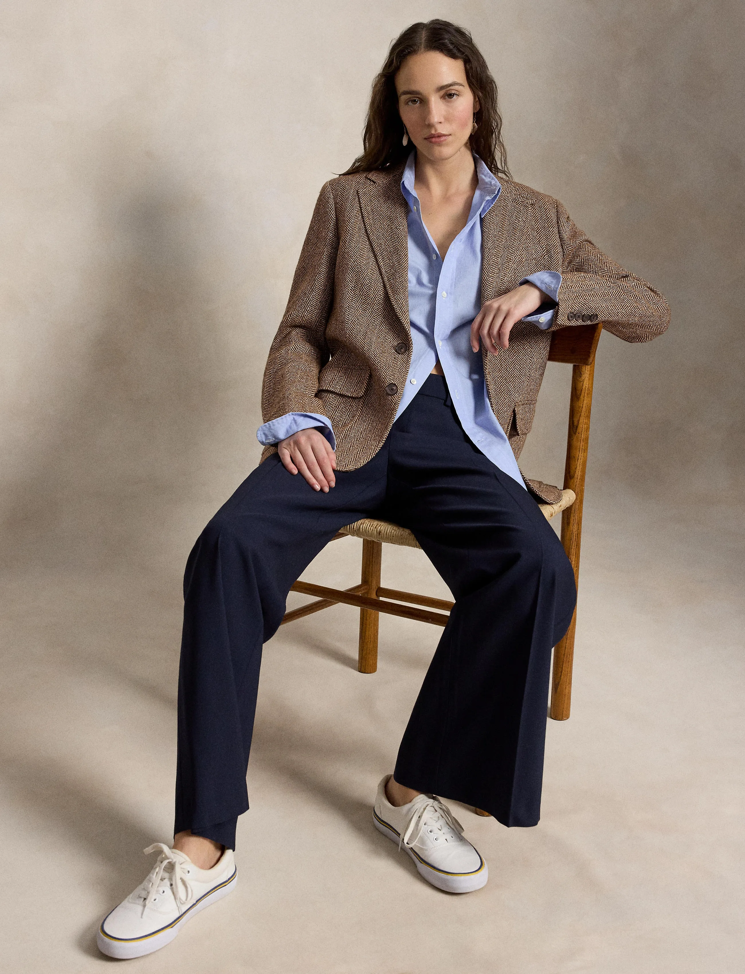 Polo Ralph Lauren Single-Breasted Herringbone Blazer – bild 10