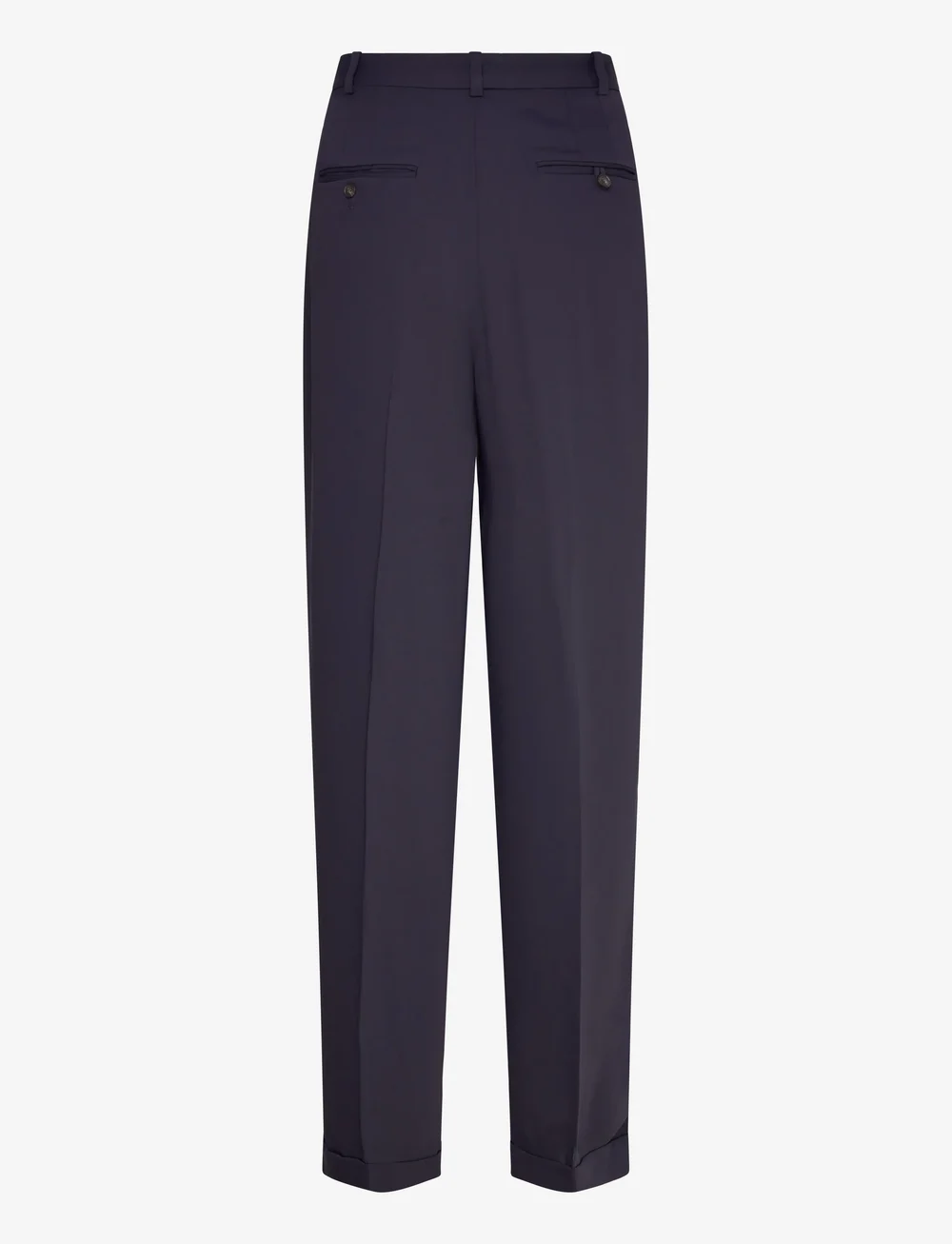 Polo Ralph Lauren - Pleated Straight-Leg Pant - pidulikud püksid - navy - 1