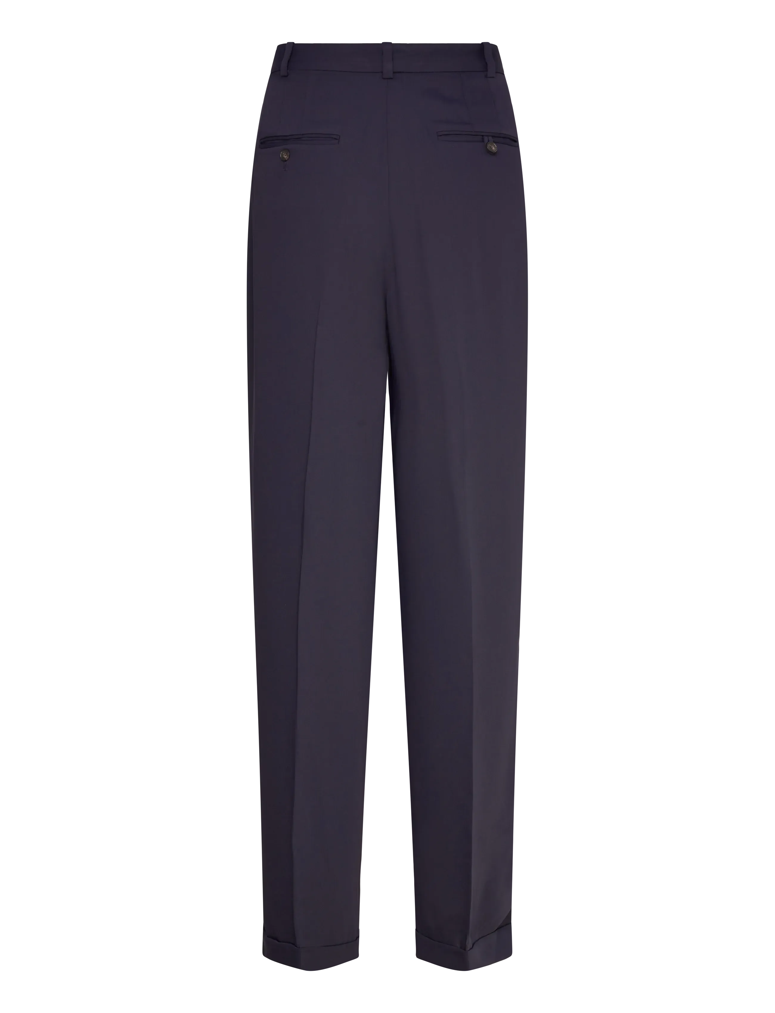 Polo Ralph Lauren - Pleated Straight-Leg Pant - formell - navy - 1
