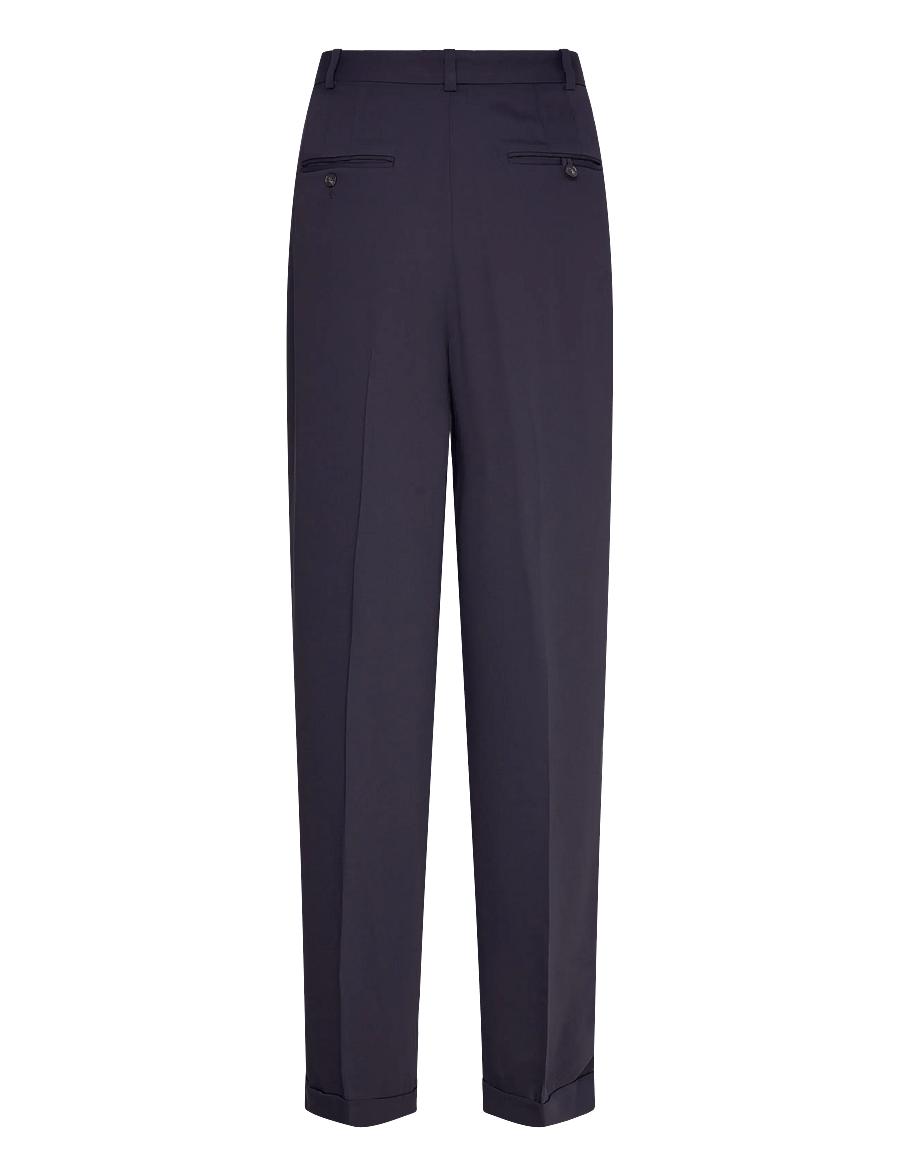 Polo Ralph Lauren - Pleated Straight-Leg Pant - formell - navy - 1