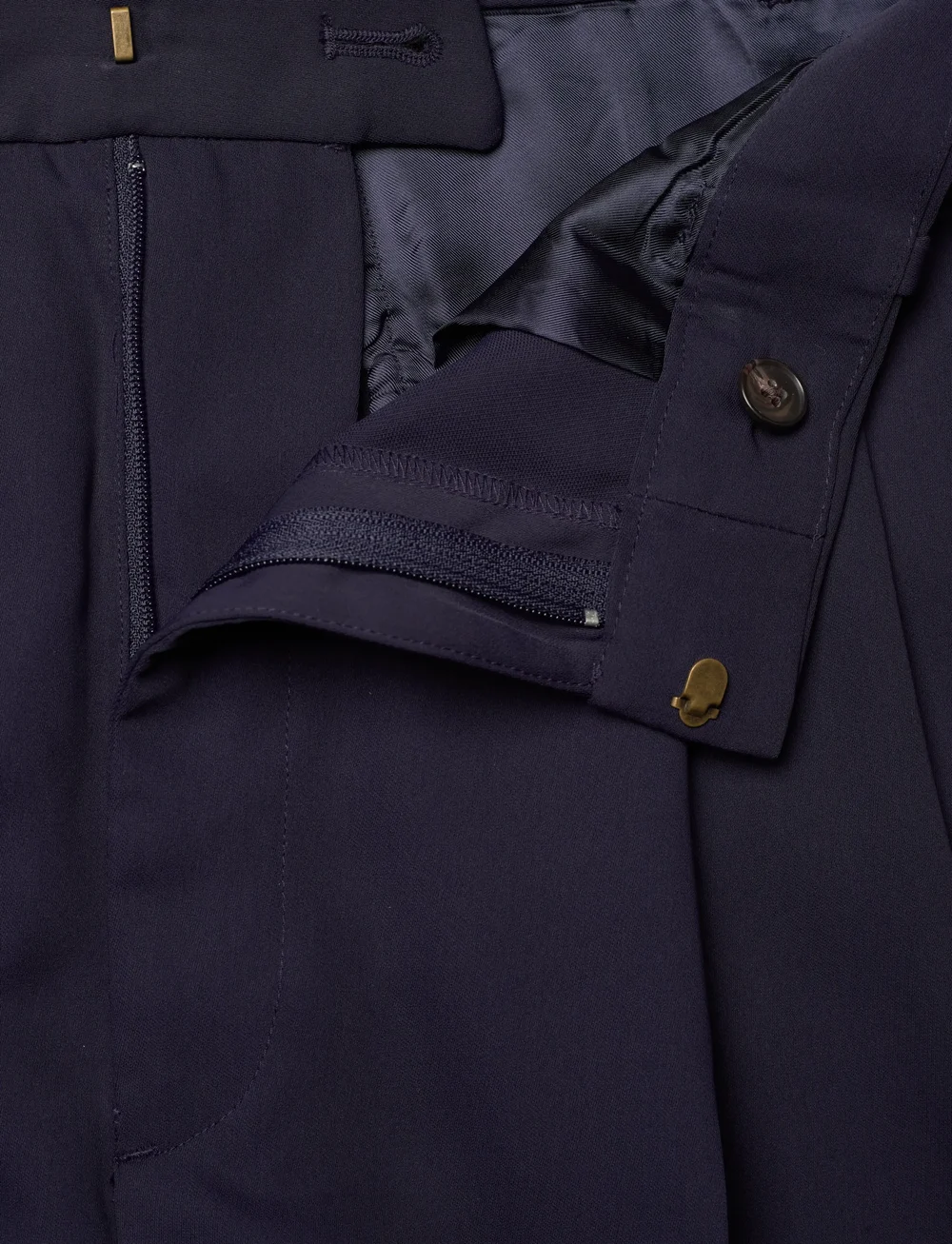 Polo Ralph Lauren - Pleated Straight-Leg Pant - pidulikud püksid - navy - 3