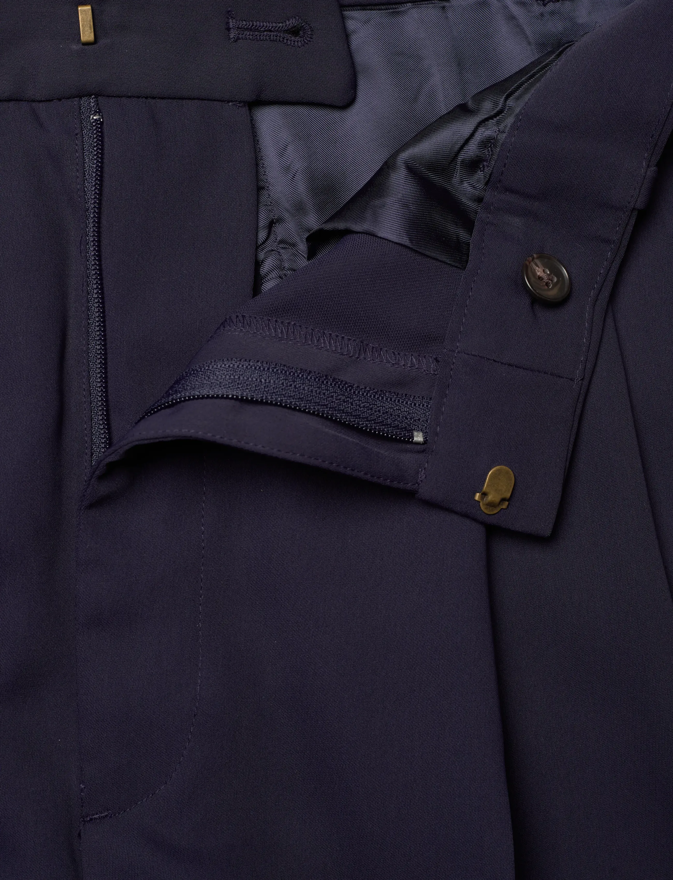 Polo Ralph Lauren - Pleated Straight-Leg Pant - formell - navy - 3