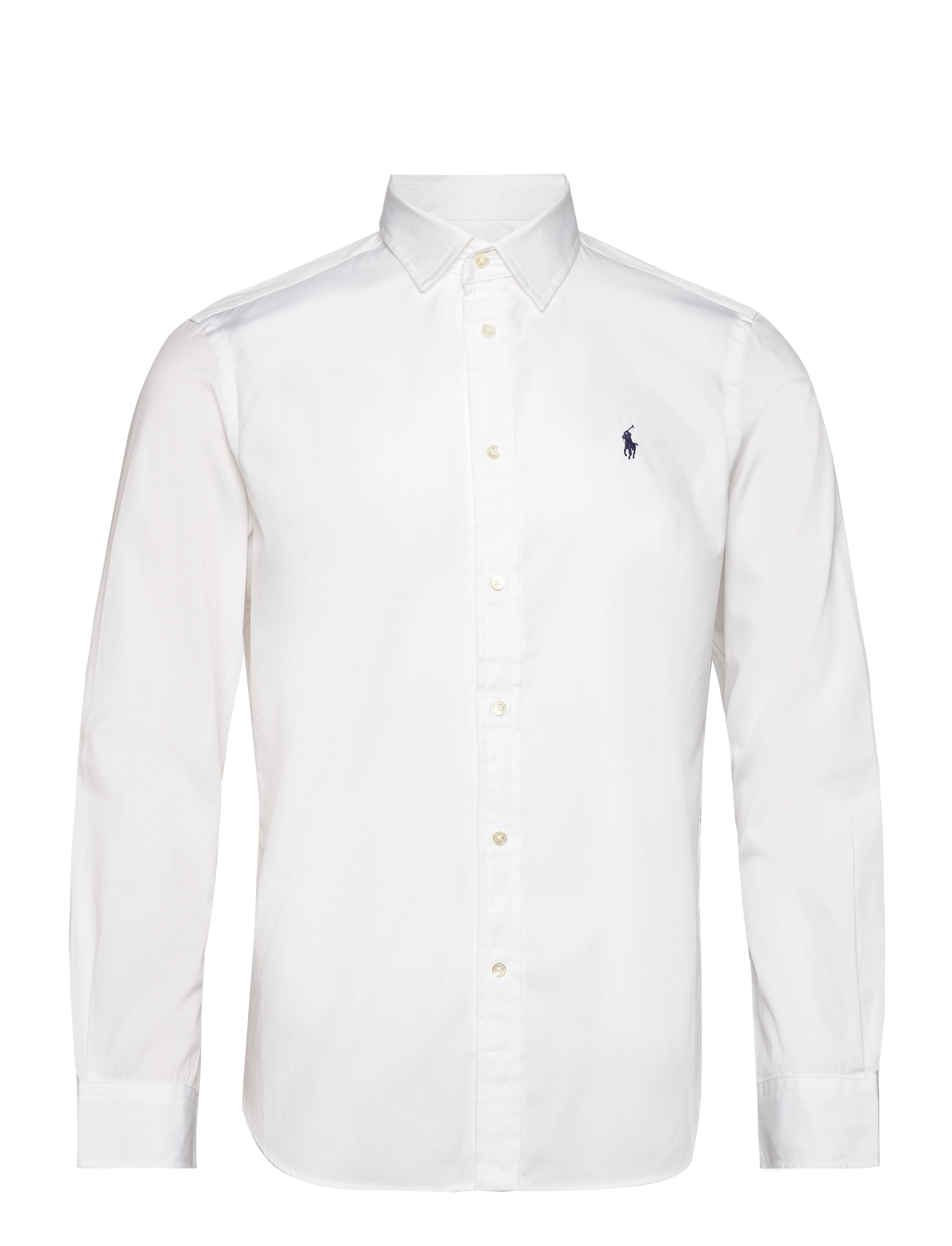 Polo Ralph Lauren Slim Fit Cotton Shirt - Bluser & Skjorter - WHITE / white