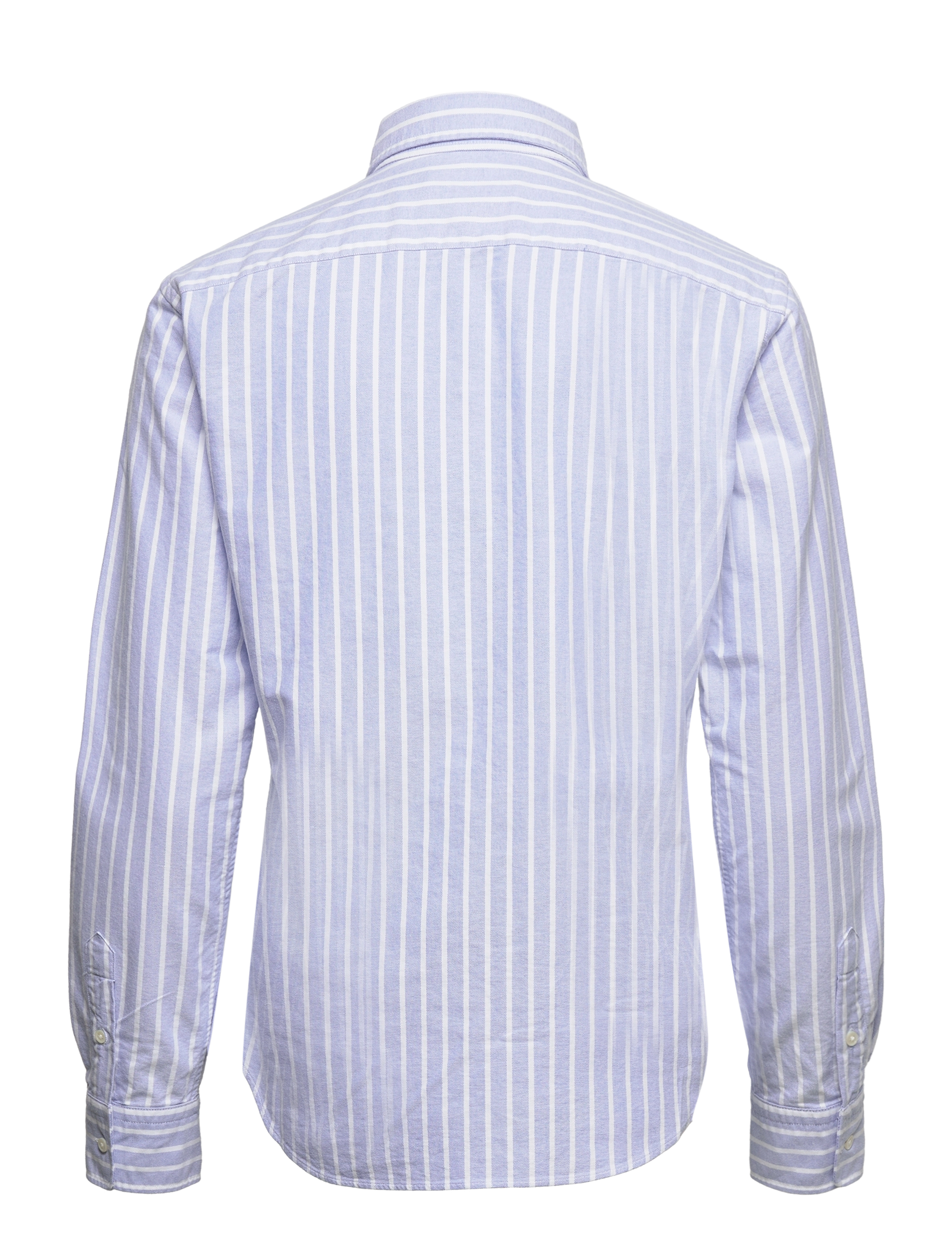 Polo Ralph Lauren - Slim Fit Striped Oxford Shirt - denimskjorter - 1153 harbor islan - 2