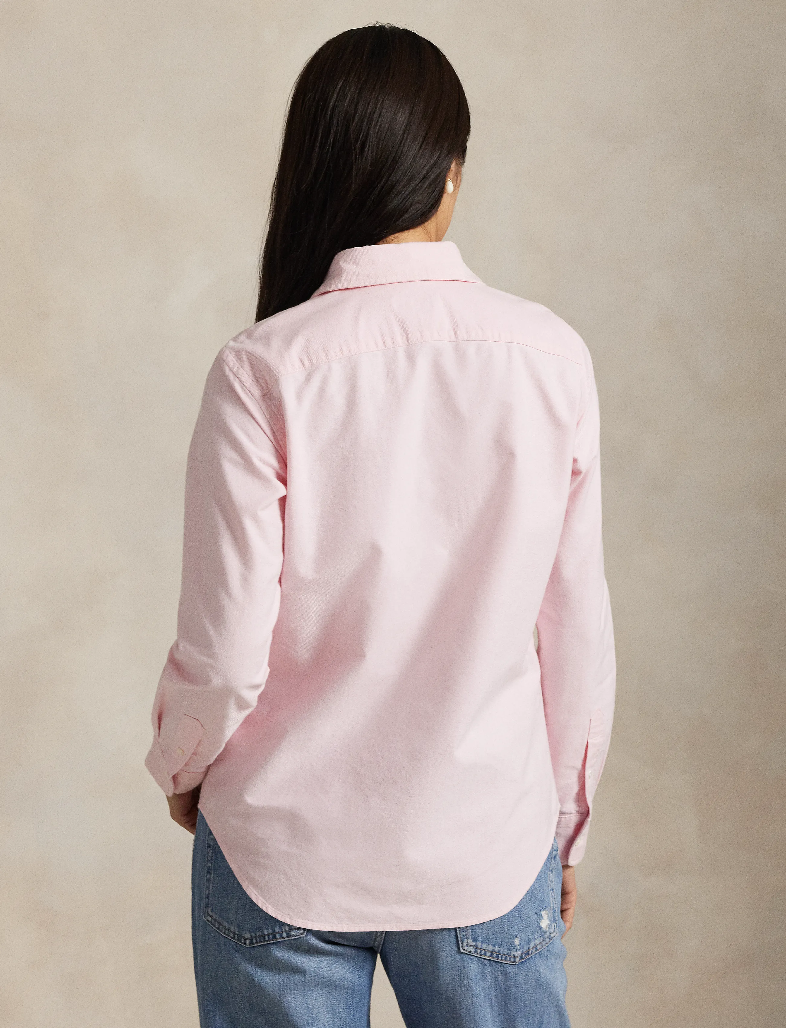 Polo Ralph Lauren - Slim Fit Oxford Shirt - langærmede skjorter - bath pink - 3