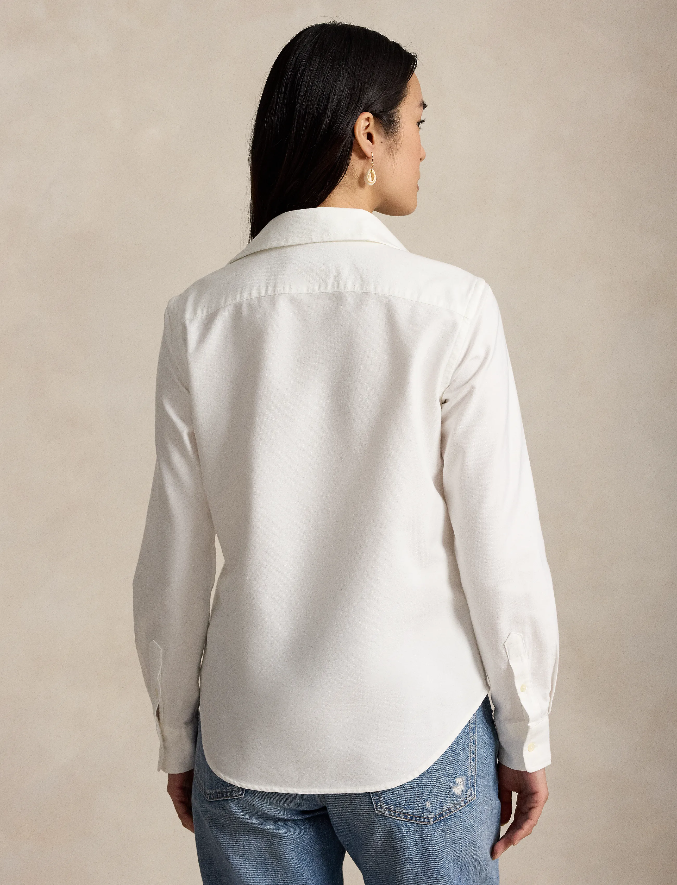 Polo Ralph Lauren - 40/1 CTN OXFORD-LSL-BFS - chemises en jeans - bsr white - 5