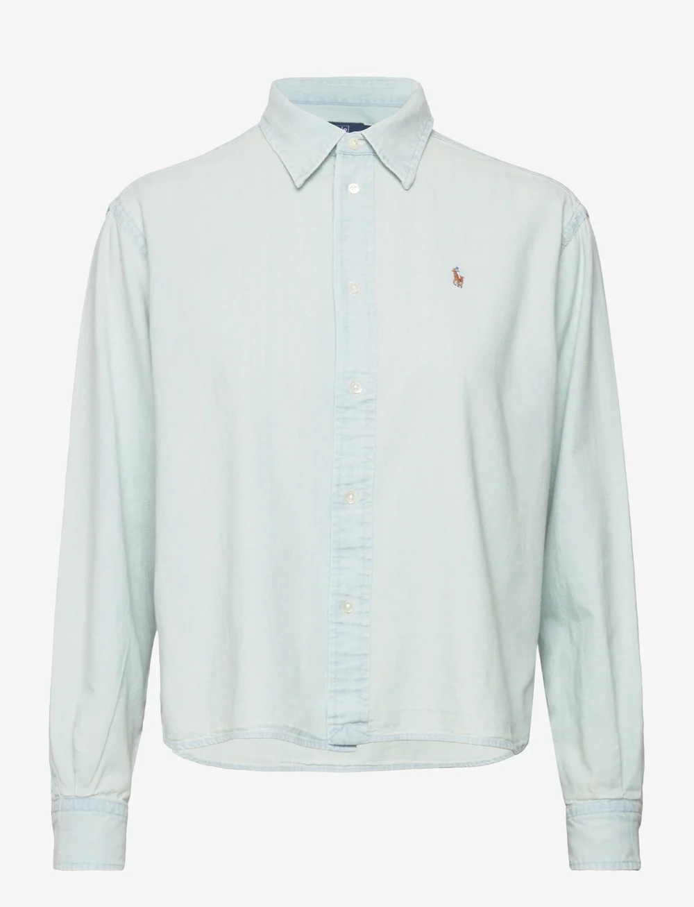 Polo ralph lauren sales cropped oxford shirt