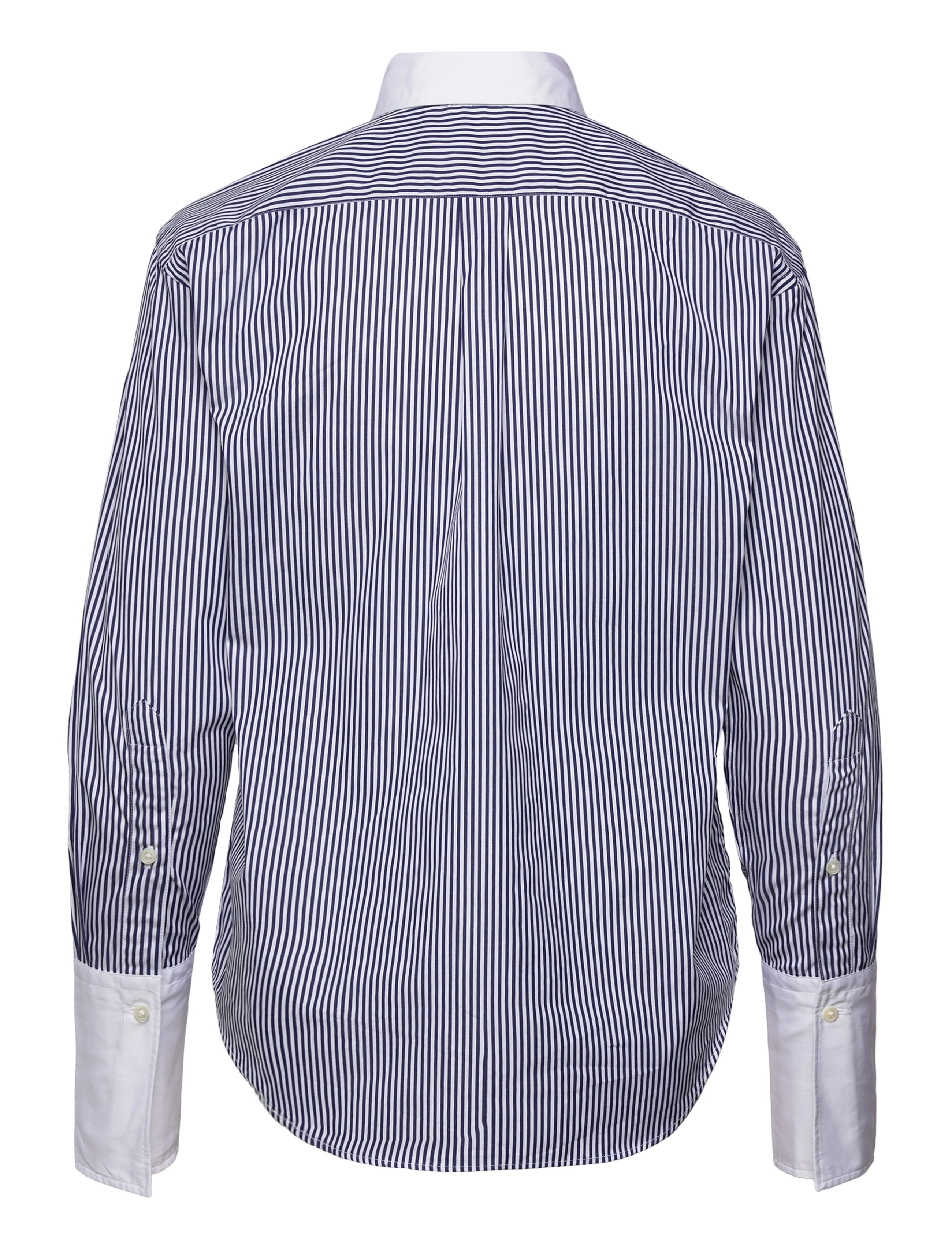 Polo Ralph Lauren - Extended-Cuff Striped Cotton Shirt - chemises à manches longues - 1322 white/ fall - 2