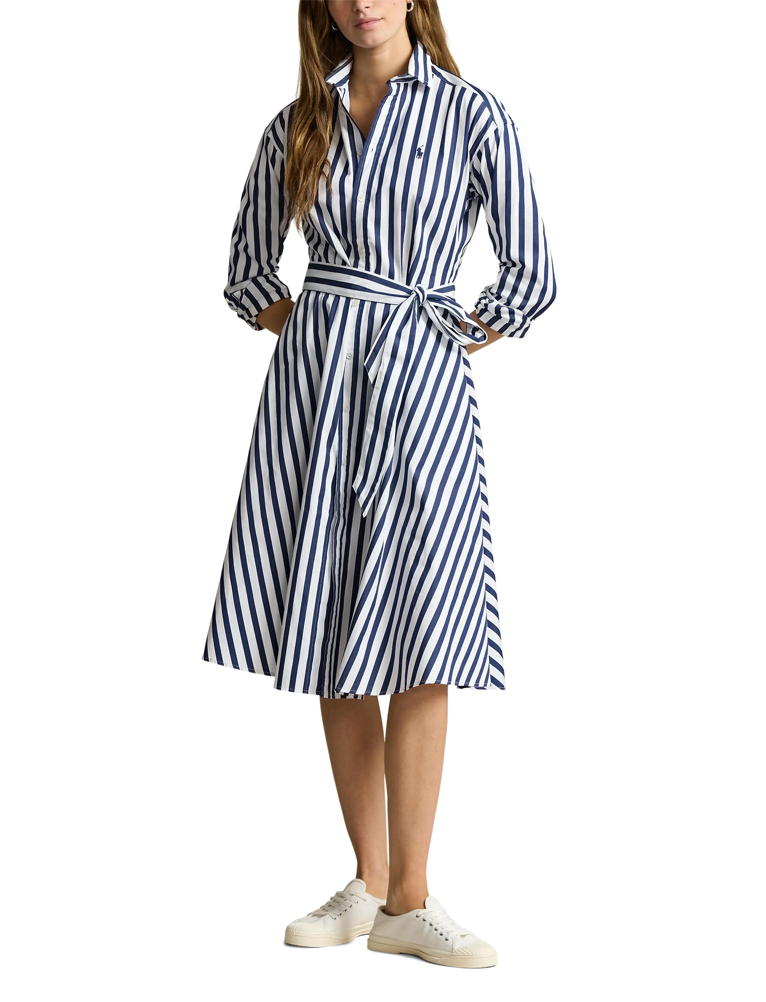 Polo Ralph Lauren 12/2 Yd Ctn Pw-Lsl-Dad skjortklänningar dam – bild 7