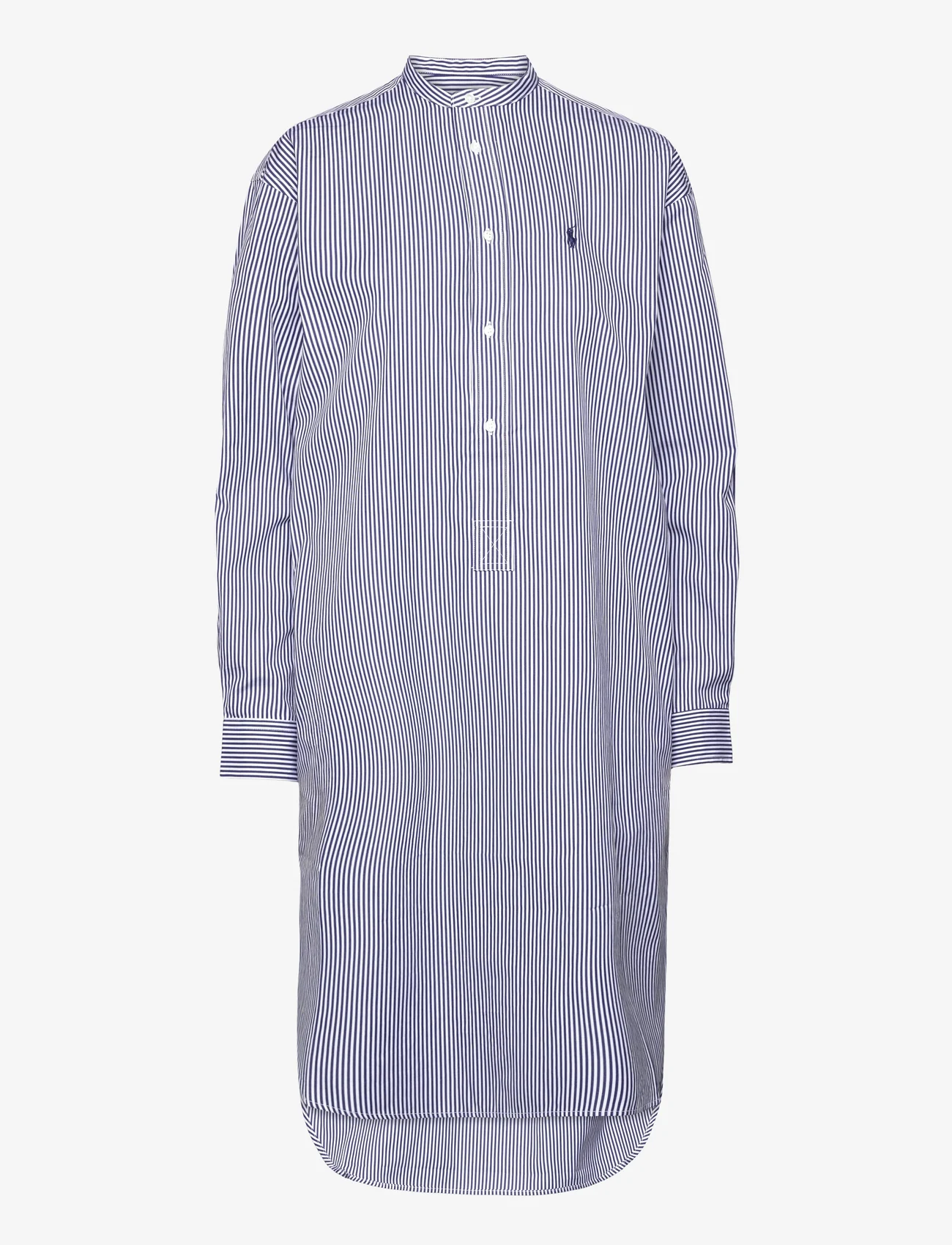 Polo Ralph Lauren - Striped Cotton Shirtdress - shirt dresses - 1322 white/ fall - 1