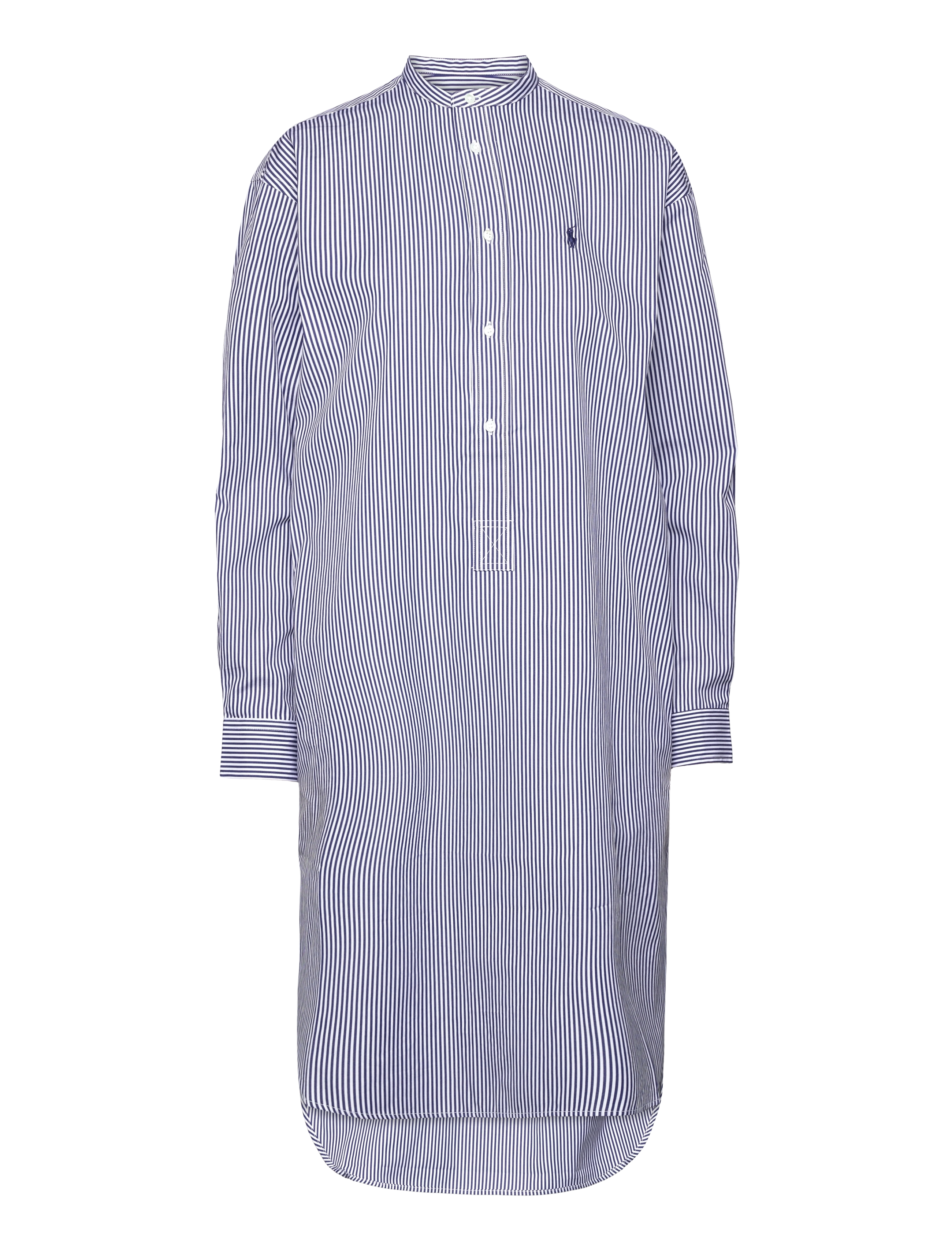 Polo Ralph Lauren - Striped Cotton Shirtdress - 1322 white/ fall - 1