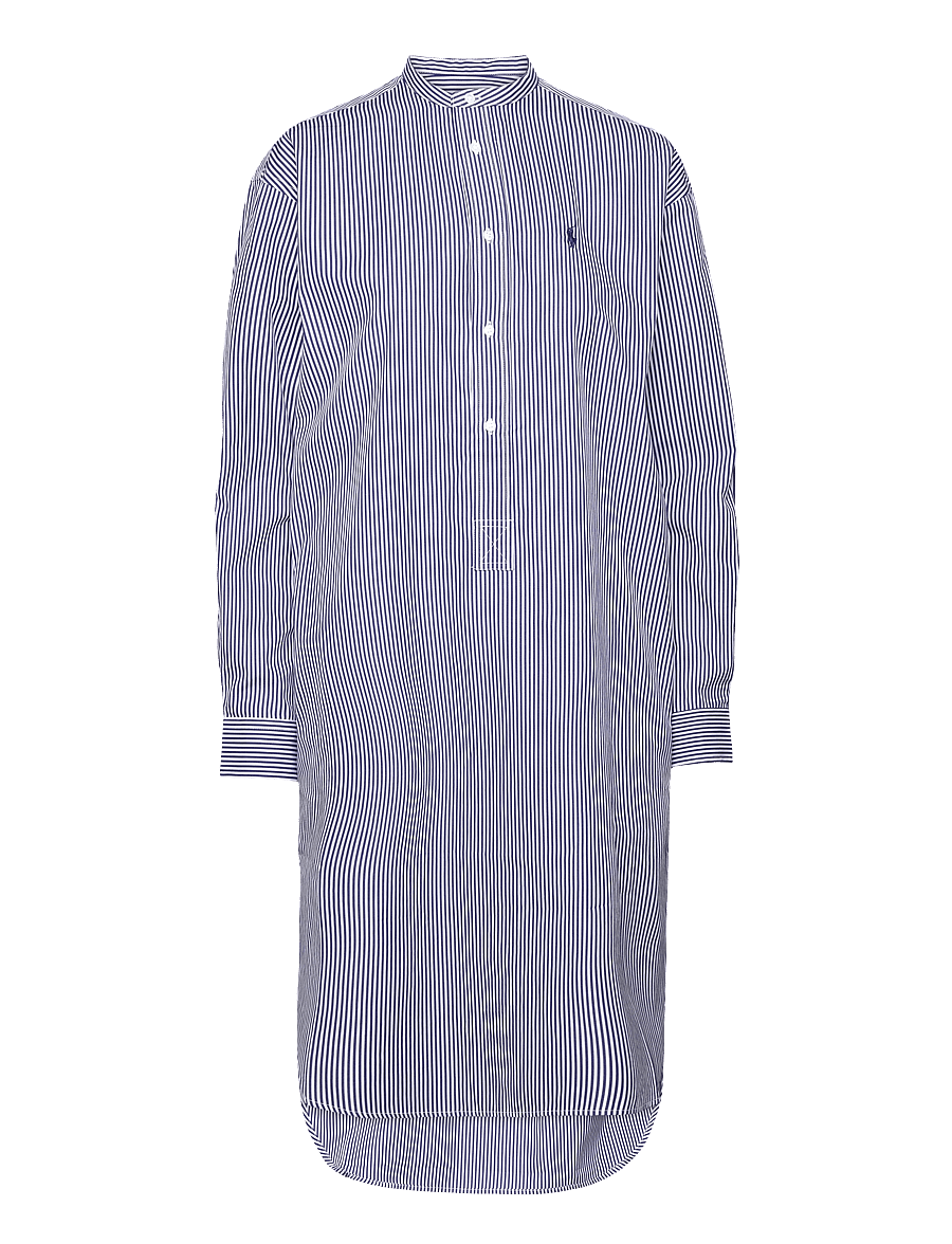 Polo Ralph Lauren - Striped Cotton Shirtdress - 1322 white/ fall - 1