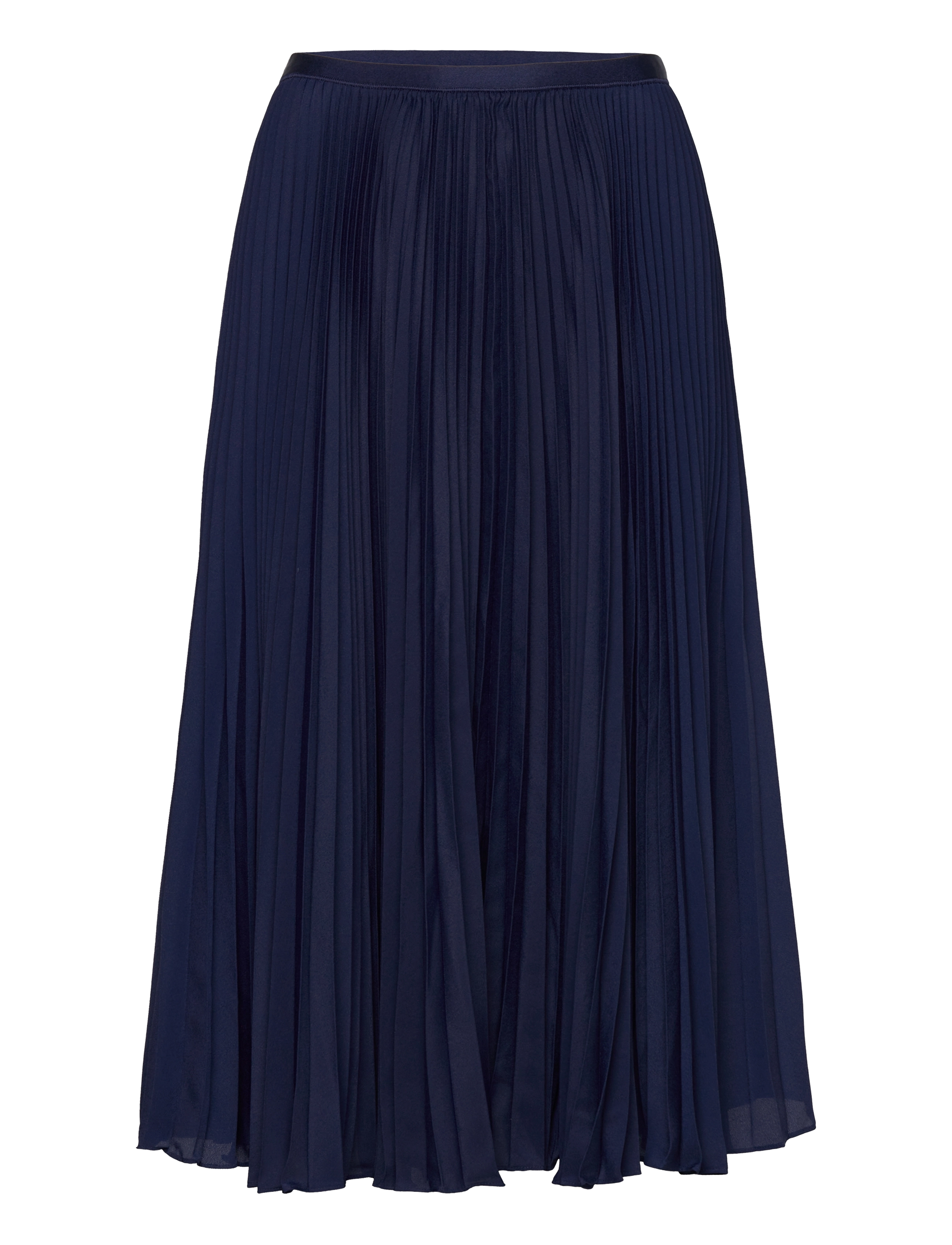 Polo Ralph Lauren Pleated Georgette Skirt - Ralph Lauren - NEWPORT NAVY / navy