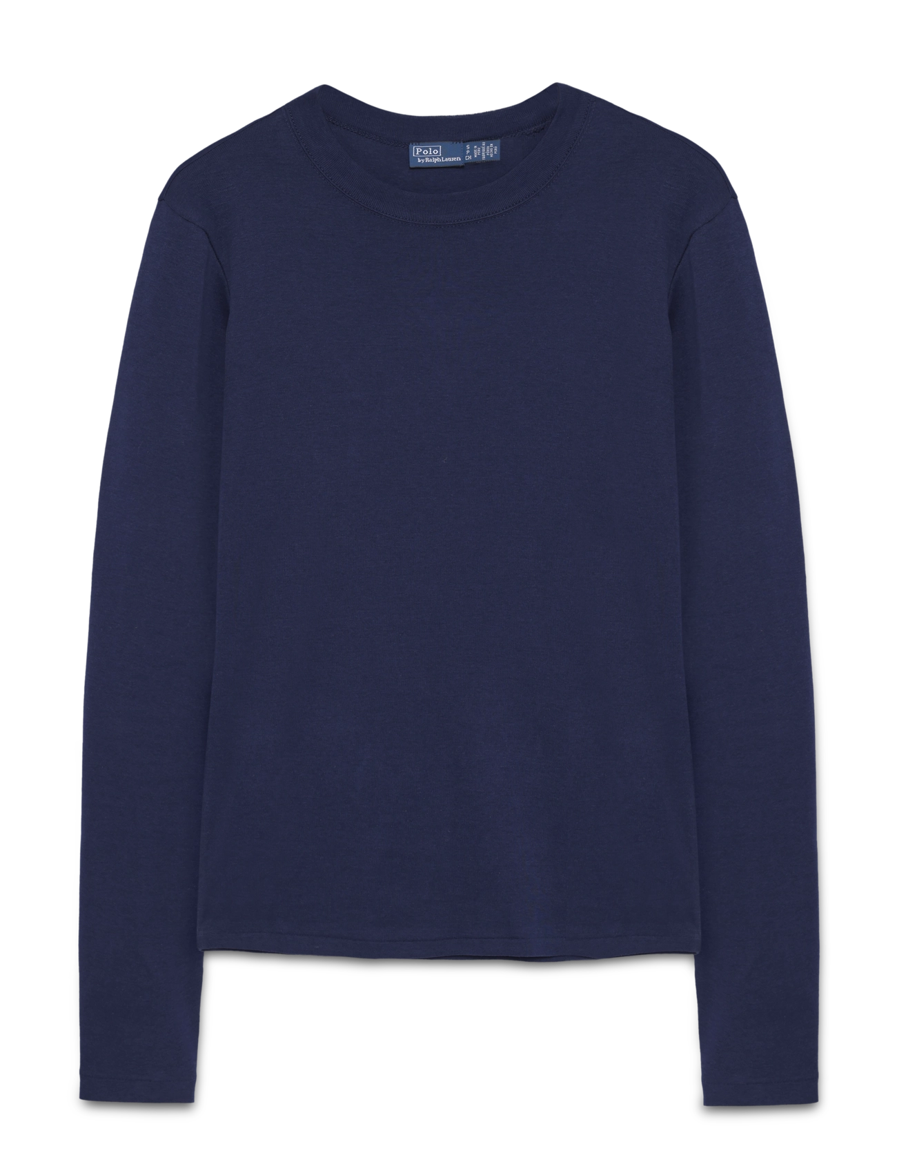 Polo Ralph Lauren - Slim Fit Cotton Long-Sleeve Tee - langærmede toppe - newport navy - 2