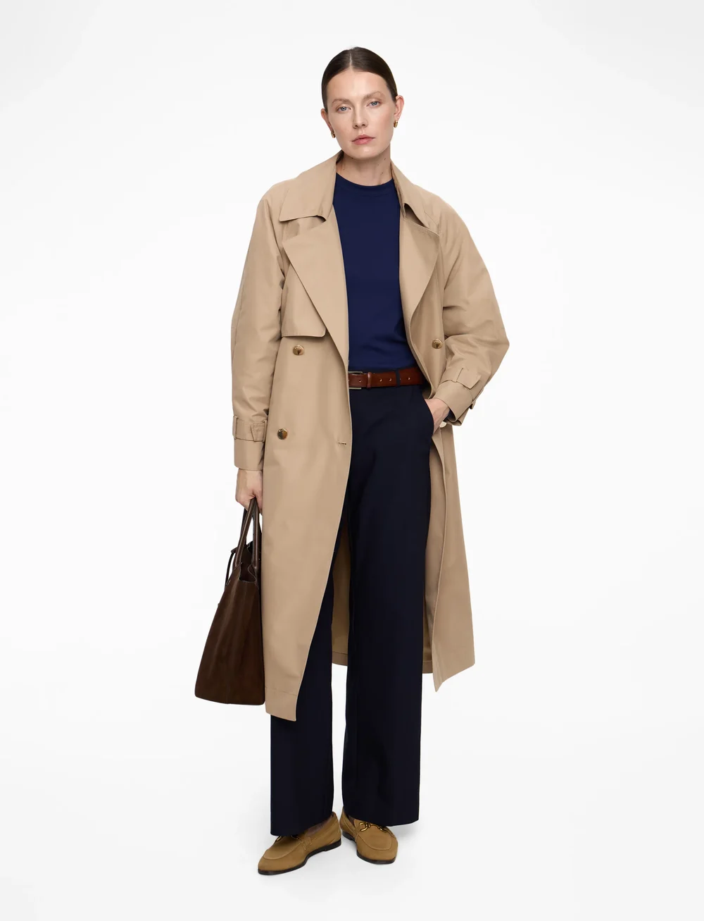 Polo Ralph Lauren - Slim Fit Cotton Long-Sleeve Tee - long-sleeved tops - newport navy - 3