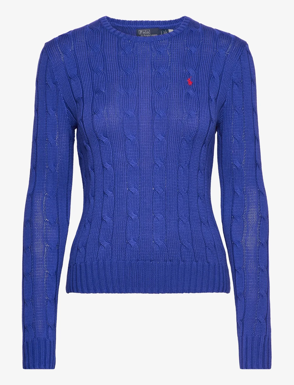 Polo Ralph Lauren Cable knit Cotton Crewneck Sweater knitwear shop at Booztlet