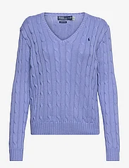 Polo Ralph Lauren - Cable-Knit Cotton V-Neck Sweater - džemperiai - new litchfield bl - 0