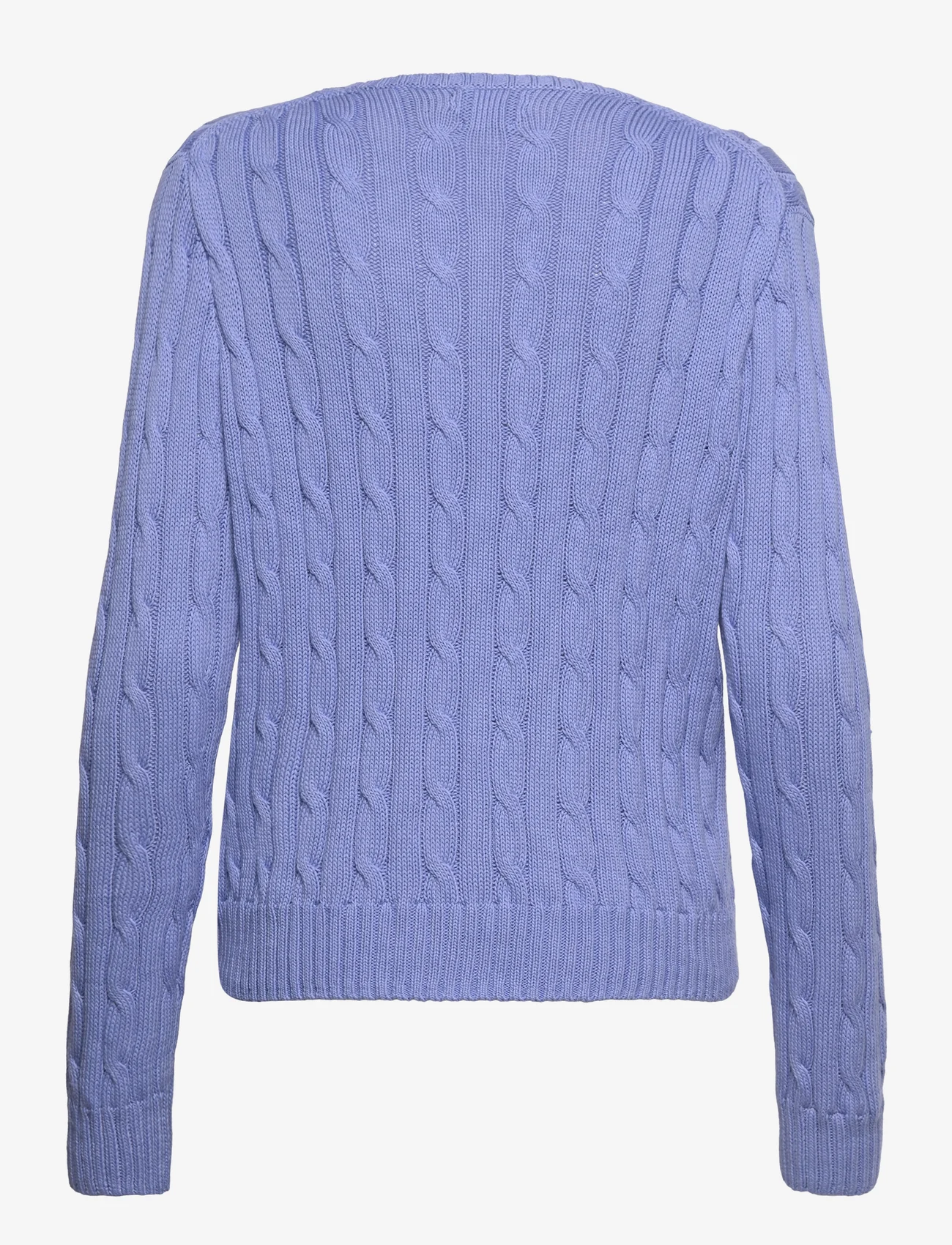 Polo Ralph Lauren - Cable-Knit Cotton V-Neck Sweater - džemperi - new litchfield bl - 1