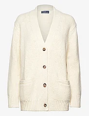 Polo Ralph Lauren - Donegal Wool V-Neck Cardigan - jakas - cream - 0