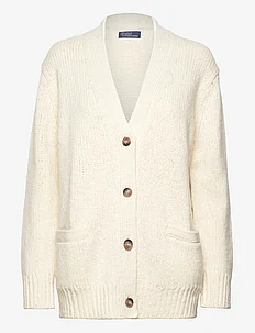 Donegal Wool V-Neck Cardigan, Polo Ralph Lauren