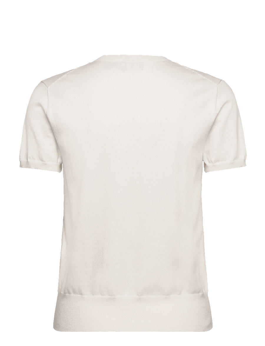 Polo Ralph Lauren - Cotton-Blend Short-Sleeve Sweater - collection cream - 1