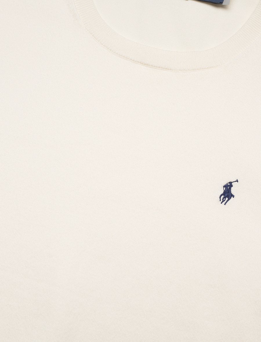 Polo Ralph Lauren - Cotton-Blend Short-Sleeve Sweater - collection cream - 2