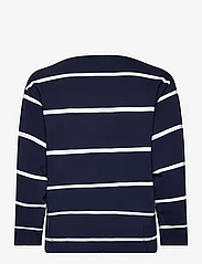 Polo Ralph Lauren - Monogram-Logo Striped Jersey Tee - palaidinukės ilgomis rankovėmis - cruise navy/deckw - 1