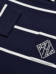 Polo Ralph Lauren - Monogram-Logo Striped Jersey Tee - palaidinukės ilgomis rankovėmis - cruise navy/deckw - 2