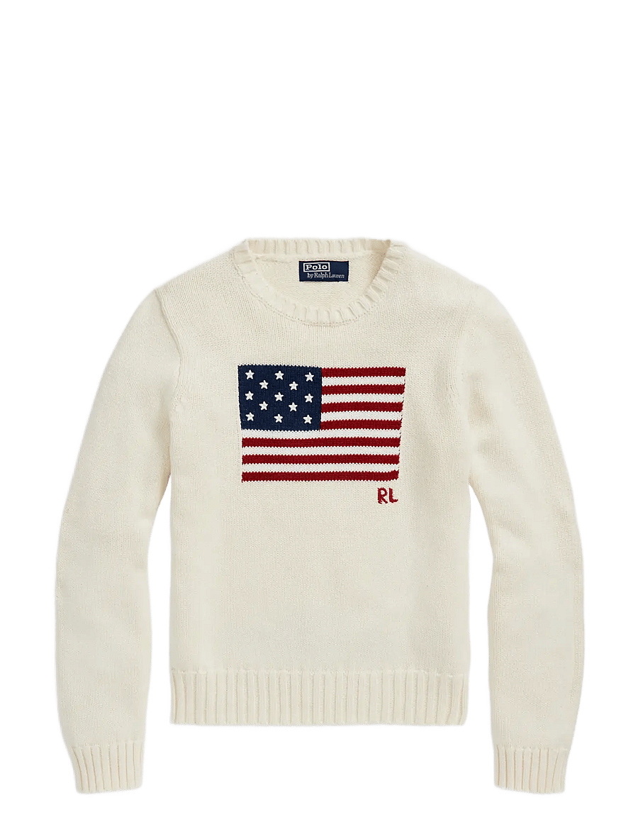 Polo Ralph Lauren - 10/1 ROVING COTTON-LSL-PLO - pulls - cream - 1