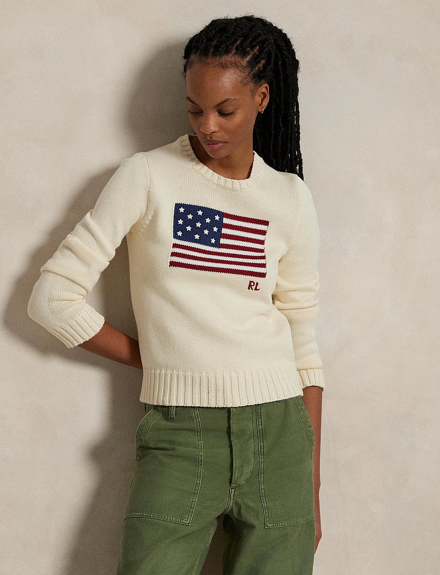 Polo Ralph Lauren - 10/1 ROVING COTTON-LSL-PLO - pulls - cream - 2