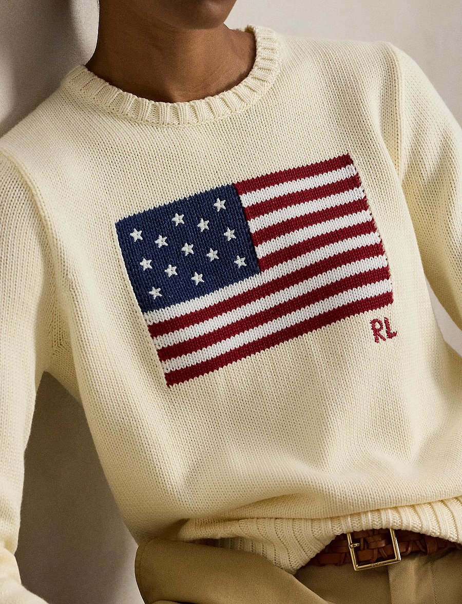 Polo Ralph Lauren - 10/1 ROVING COTTON-LSL-PLO - pulls - cream - 3