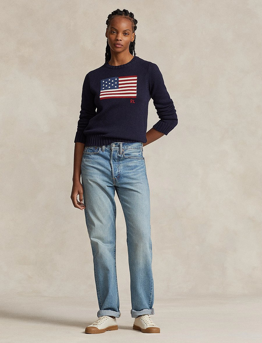 Polo Ralph Lauren - 10/1 ROVING COTTON-LSL-PLO - trøjer - navy - 0