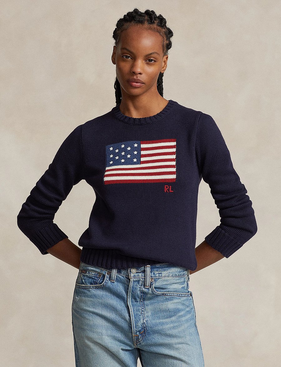 Polo Ralph Lauren - 10/1 ROVING COTTON-LSL-PLO - pulls - navy - 3