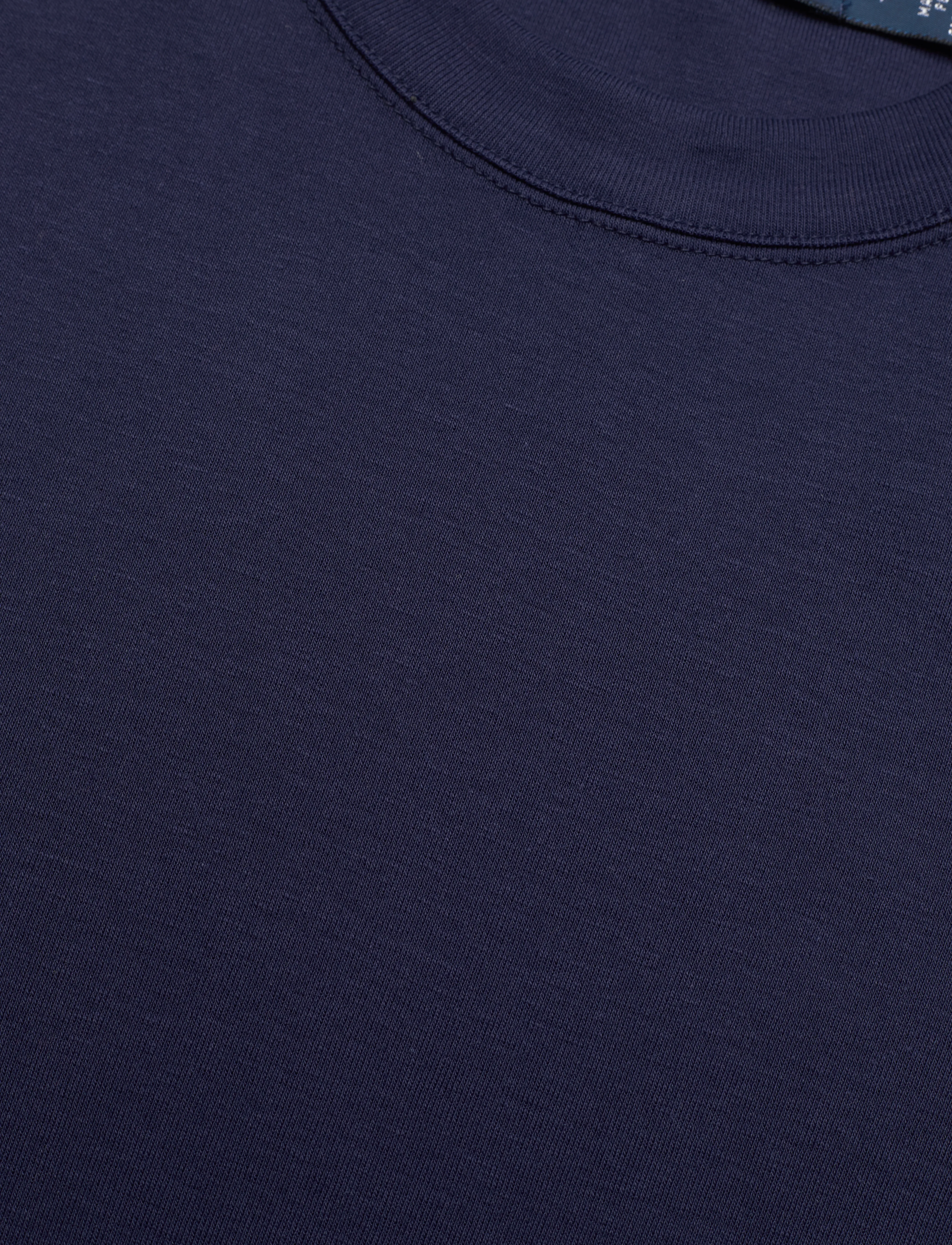 Polo Ralph Lauren - Ribbed Cotton Tee - newport navy - 2