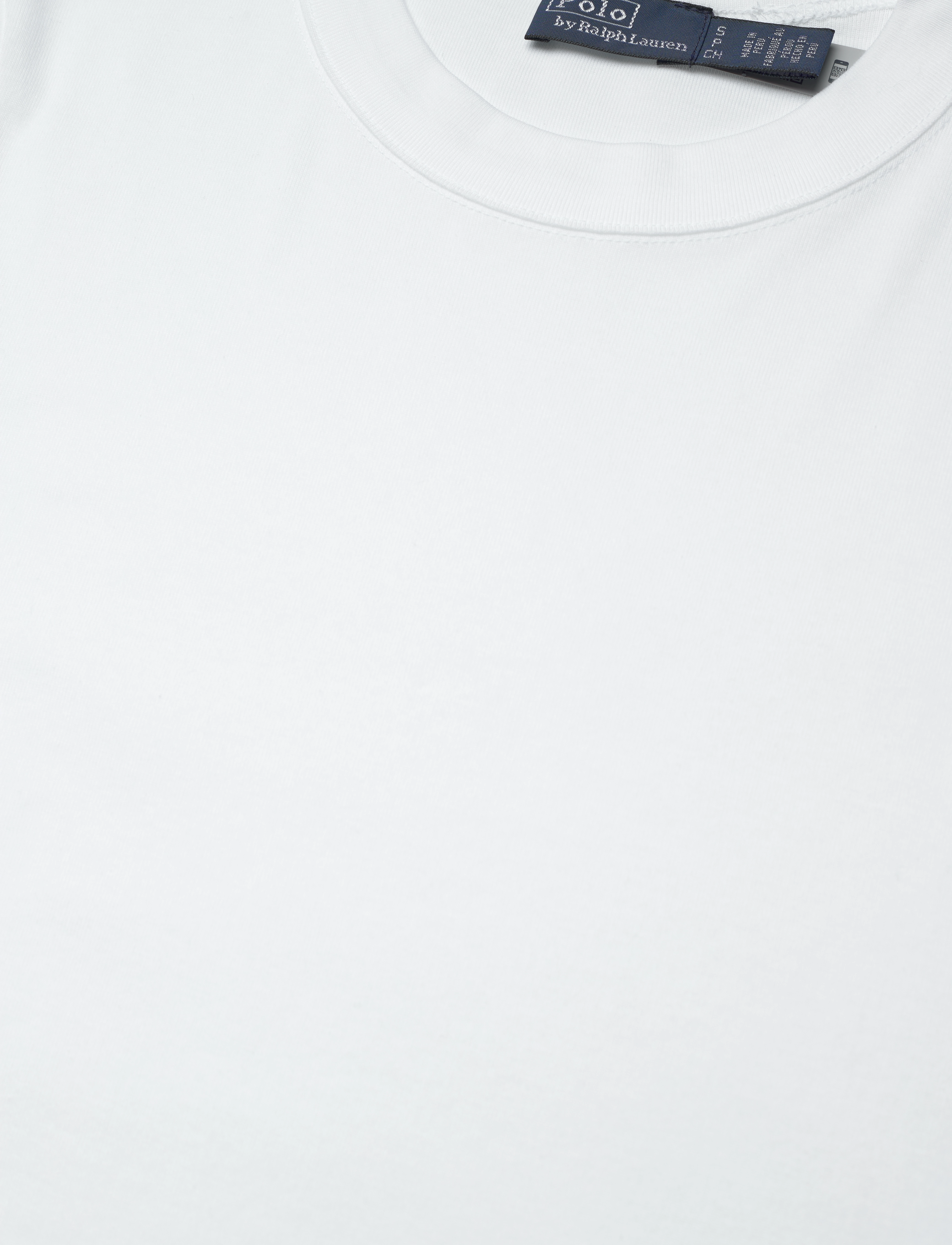 Polo Ralph Lauren - Ribbed Cotton Tee - white - 3