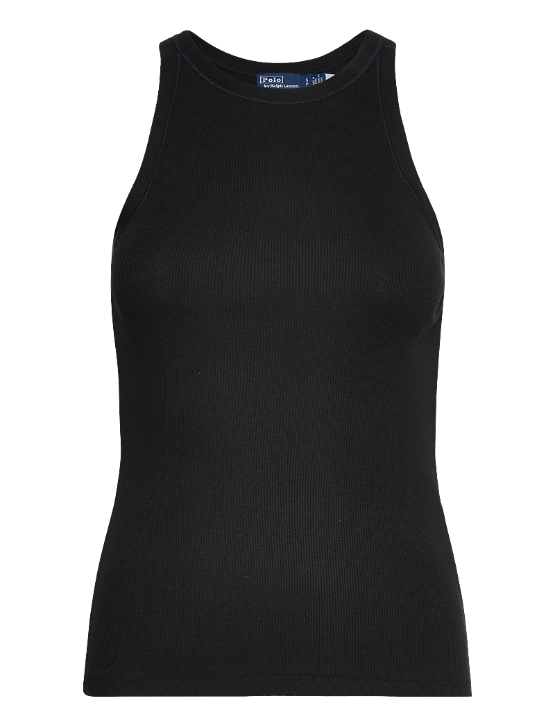 Polo Ralph Lauren - Ribbed Cotton Tank Top - linnen - polo black - 1