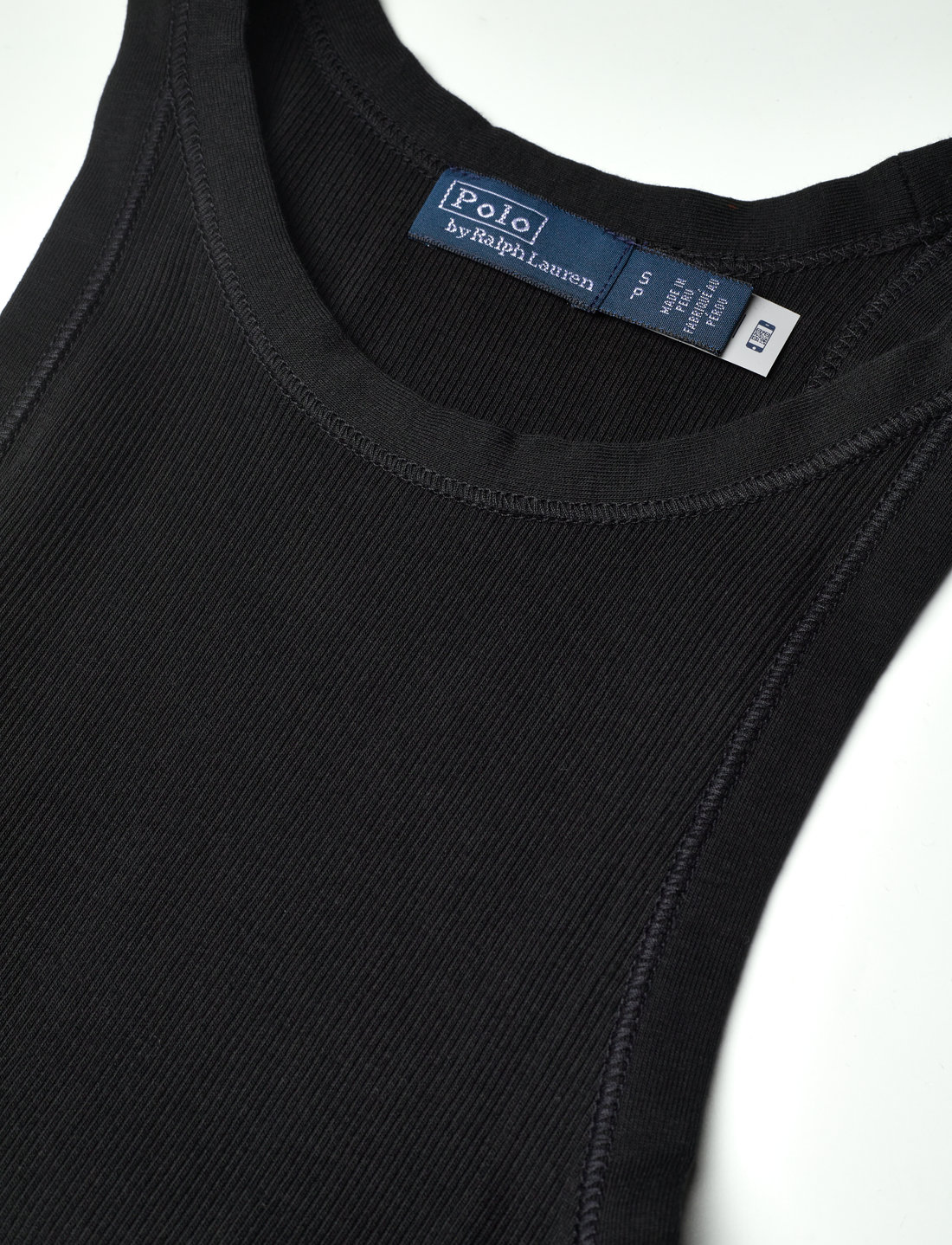 Polo Ralph Lauren Rib knit Cotton Tank Topy bez r kaw w Boozt