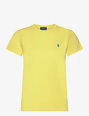 Polo Ralph Lauren - Cotton Jersey Crewneck Tee - marškinėliai - coastal yellow - 0