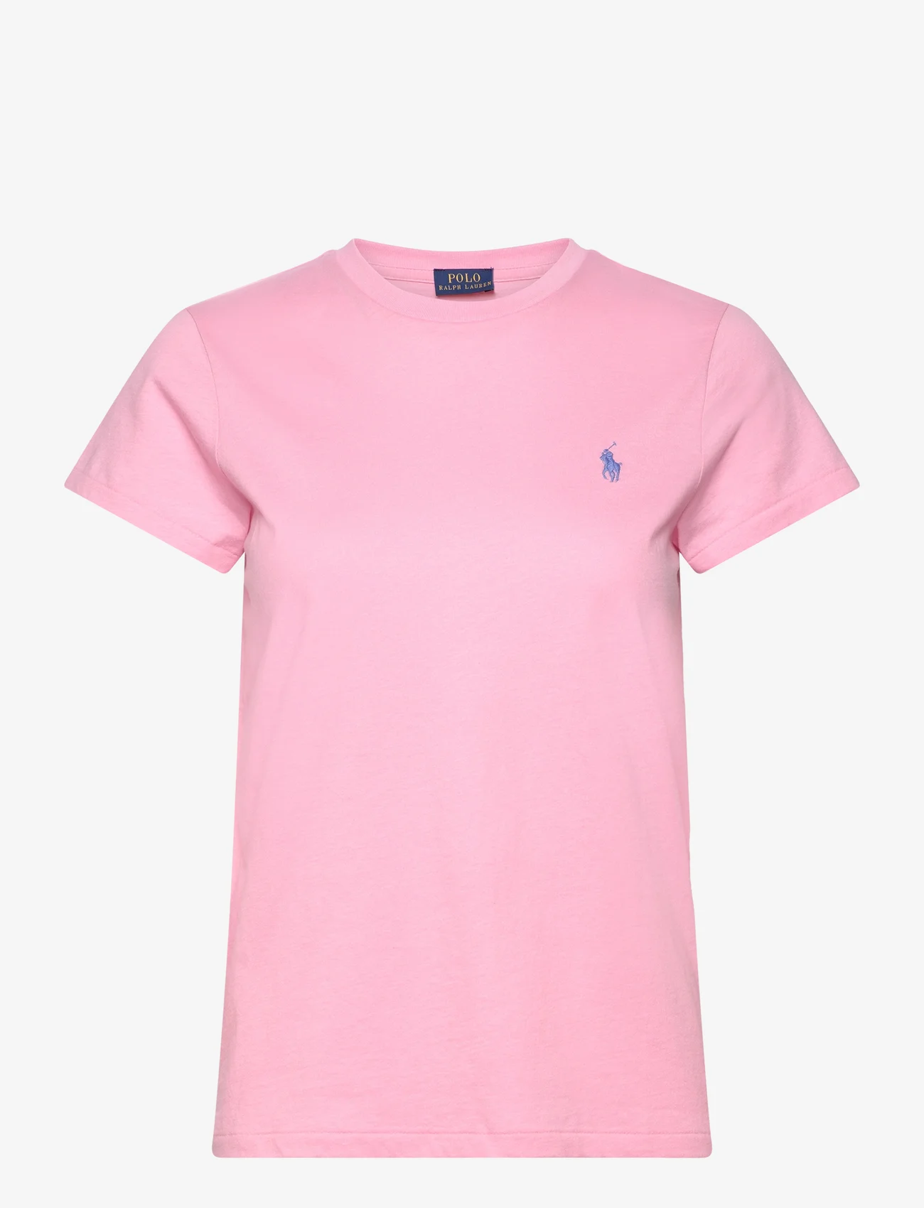 Polo Ralph Lauren - Cotton Jersey Crewneck Tee - marškinėliai - course pink - 0