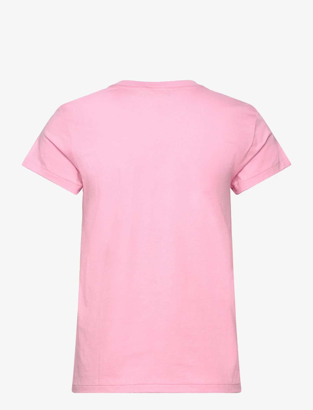 Polo Ralph Lauren - Cotton Jersey Crewneck Tee - marškinėliai - course pink - 1