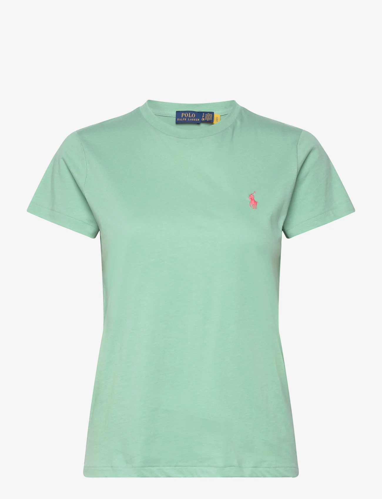 Polo Ralph Lauren - Cotton Jersey Crewneck Tee - marškinėliai - essex green - 0