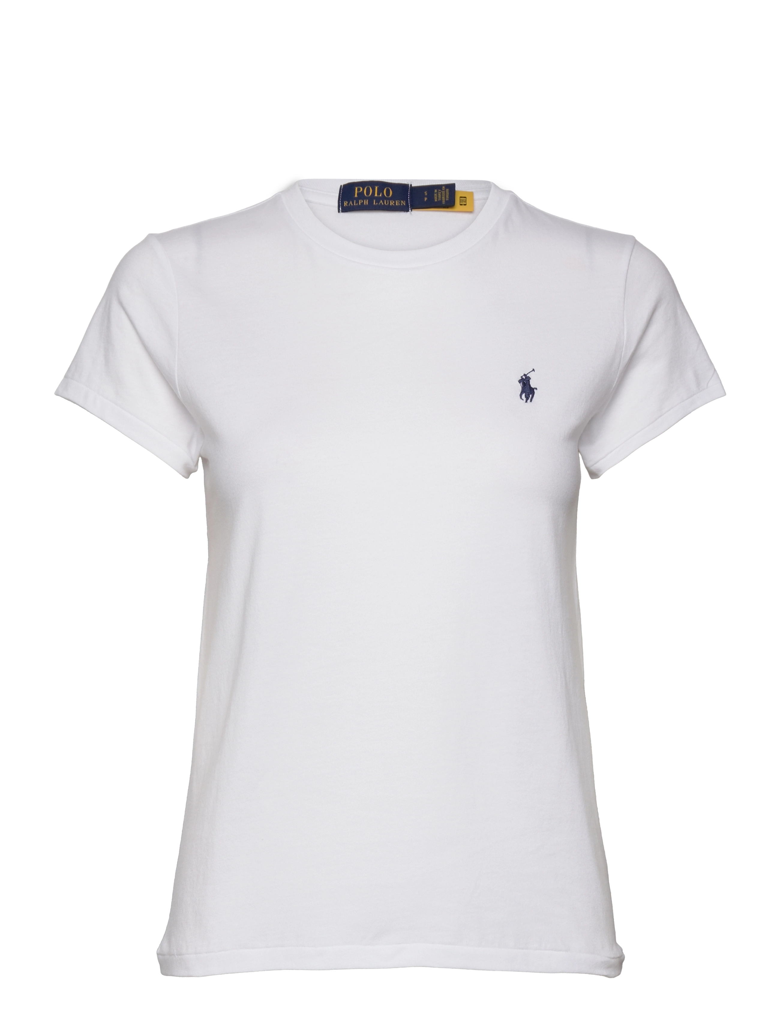 Polo Ralph Lauren Cotton Jersey Crewneck Tee - Ralph Lauren - WHITE / white