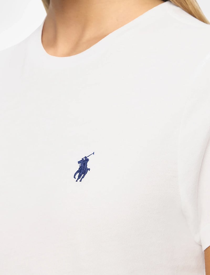 Polo Ralph Lauren - Cotton Jersey Crewneck Tee - t-shirts - white - 5
