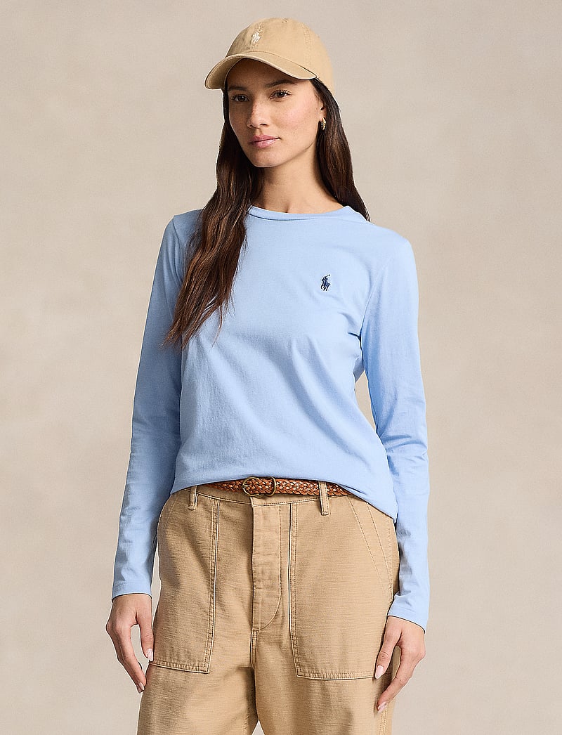 Sleeve Jersey Crewneck Ralph Lauren Long Sleeve Tee Polo Ralph